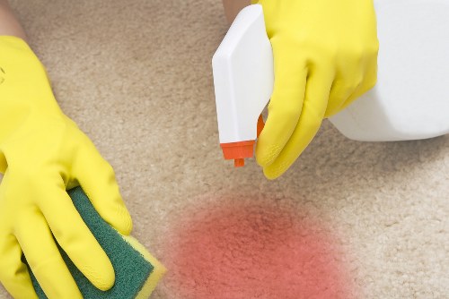 Professional carpet cleaning for a Shoreditch flat interior