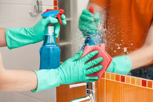 Move out cleaning in Shoreditch for a modern apartment kitchen