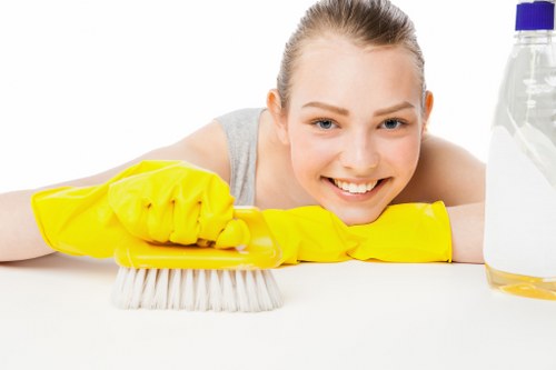 Professional carpet cleaning for a Shoreditch business corridor