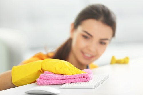 Detailed dust removal and surface cleaning after builders in Shoreditch