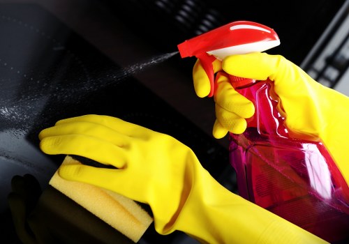 Professional cleaning of a lift lobby in a Shoreditch property